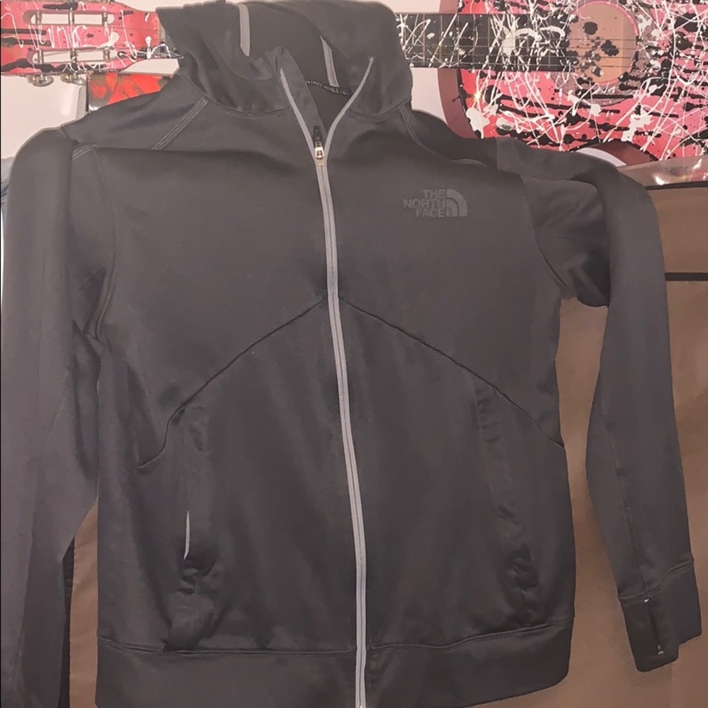 The North Face gray sweater